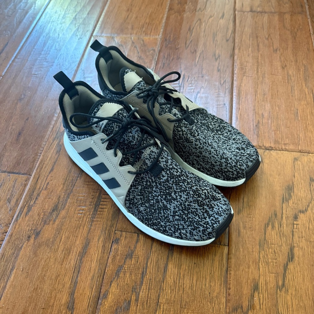 Adidas Black and Gray Sneakers